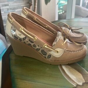 Sperry Top Sider Wedge Size 8